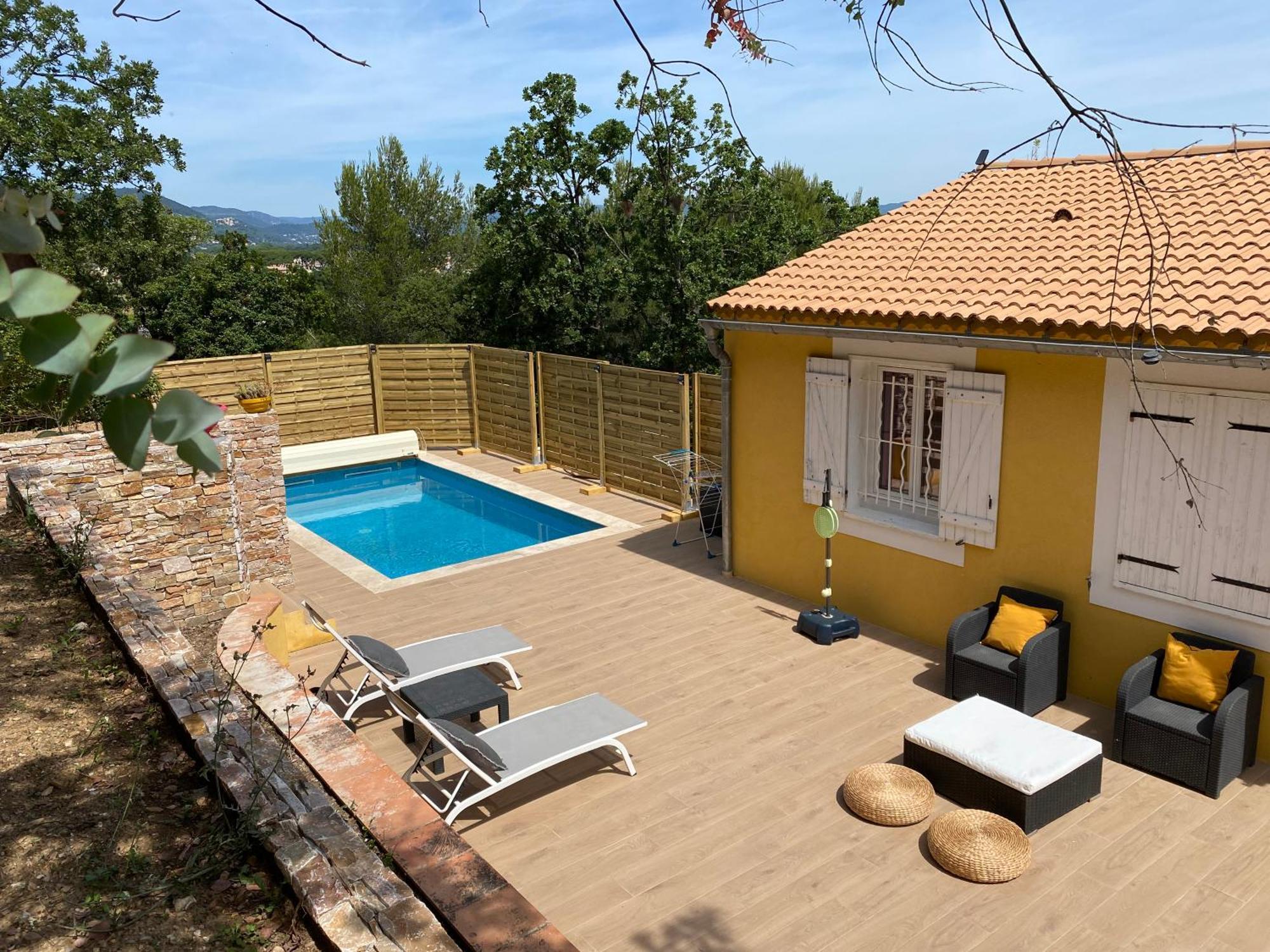 Magnifique Villa Avec Piscine, Sauna Et Hammam La Crau Exterior photo